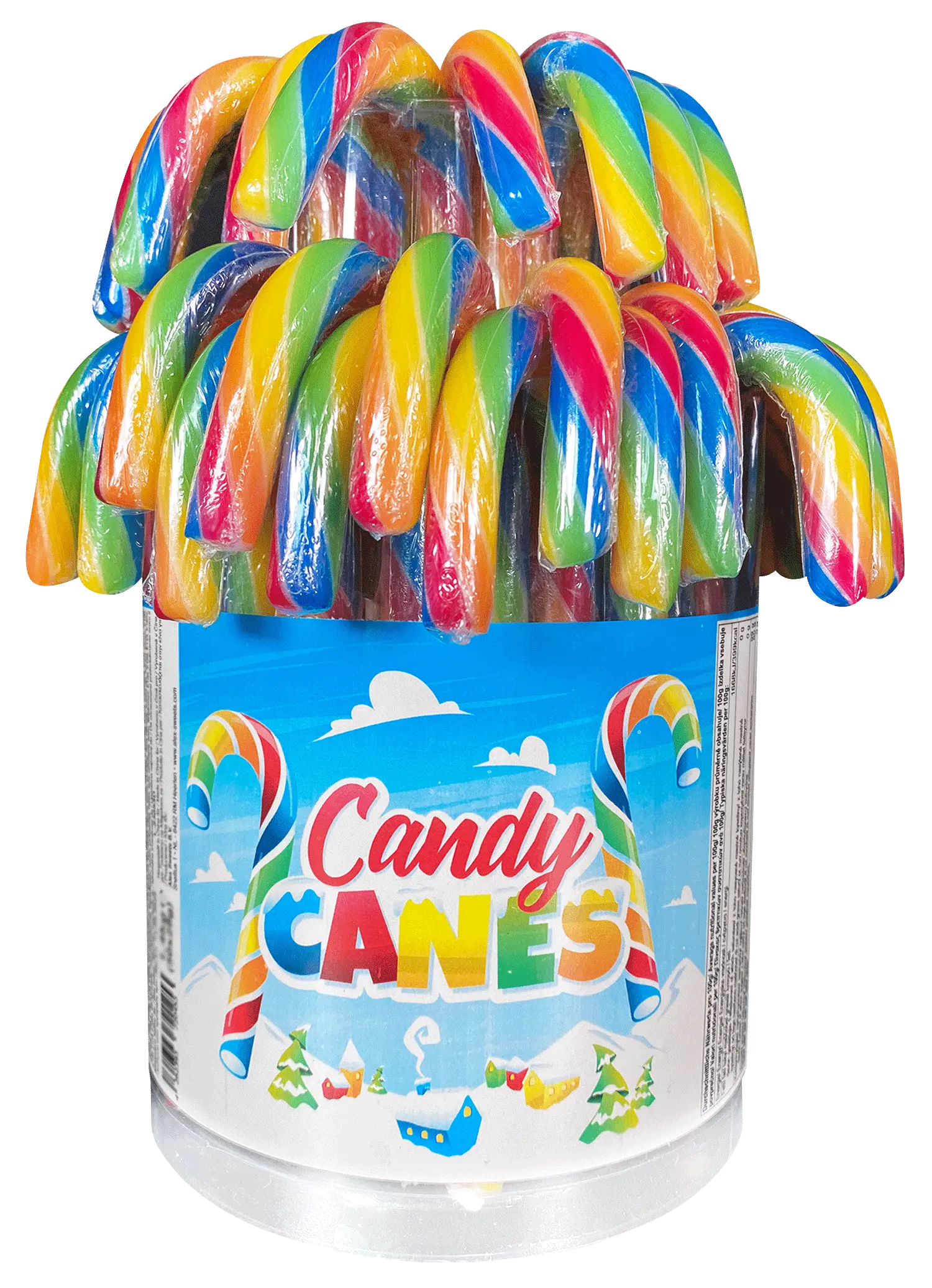 Candy Canes 28g Rainbow