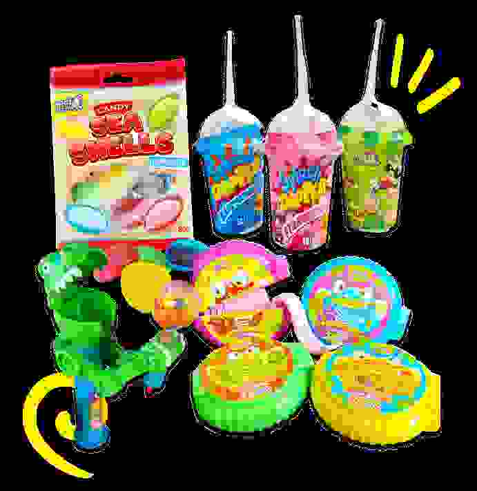 Verschiedene Sweet Flash Produkte