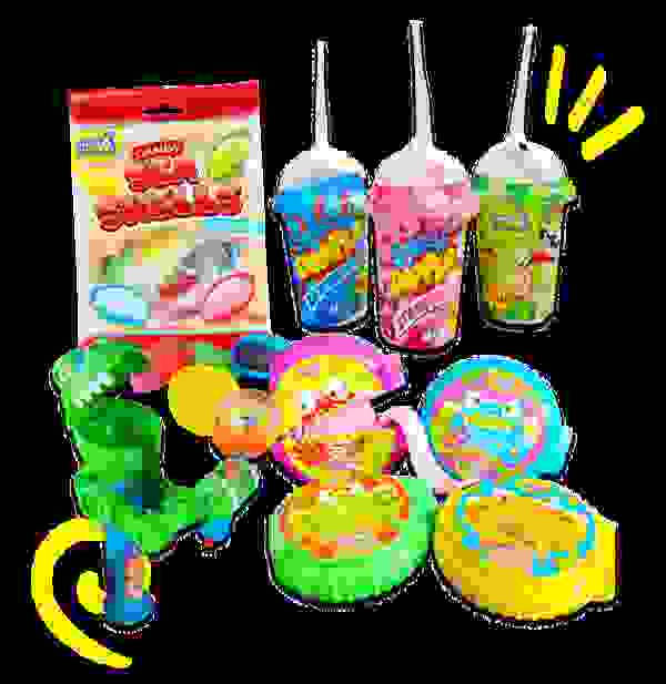 Verschiedene Sweet Flash Produkte