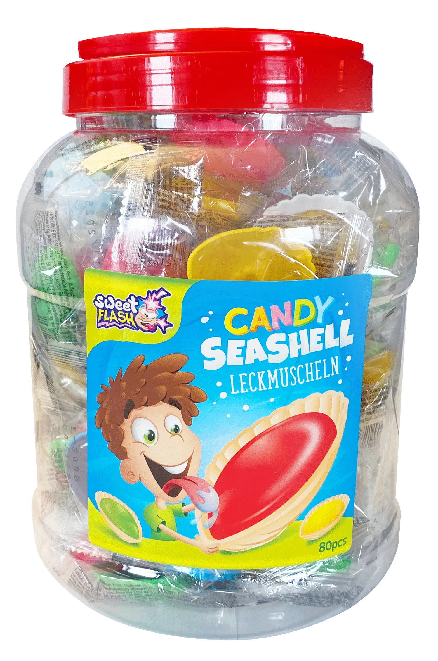 Candy Seashell Jar