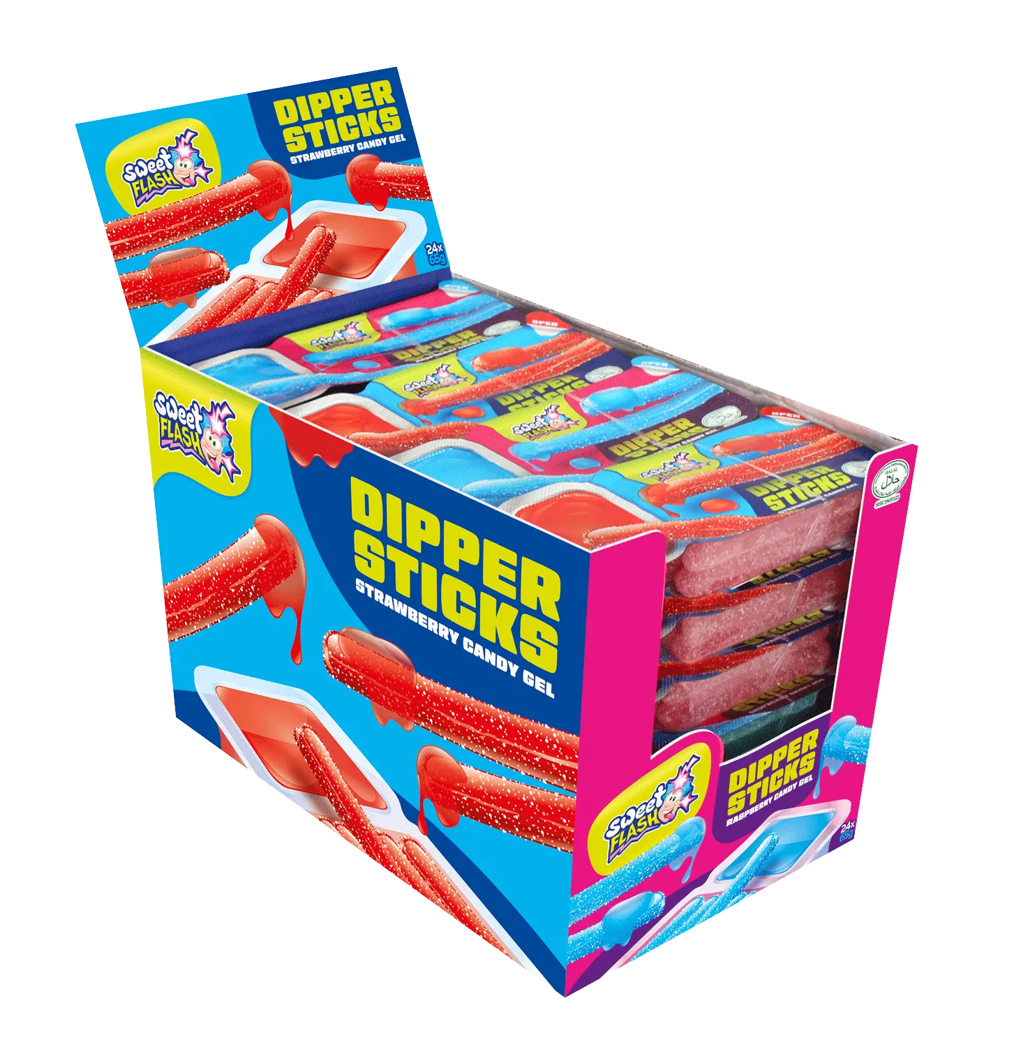 Dipper Sticks: bâtonnets + gel à tremper, 65 g