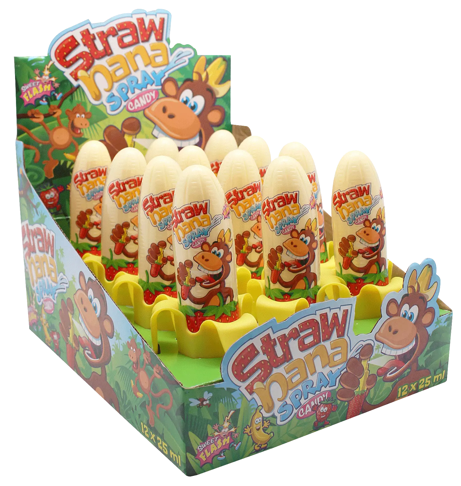 Strawnana Candy Spray fragola-banana, 25 ml