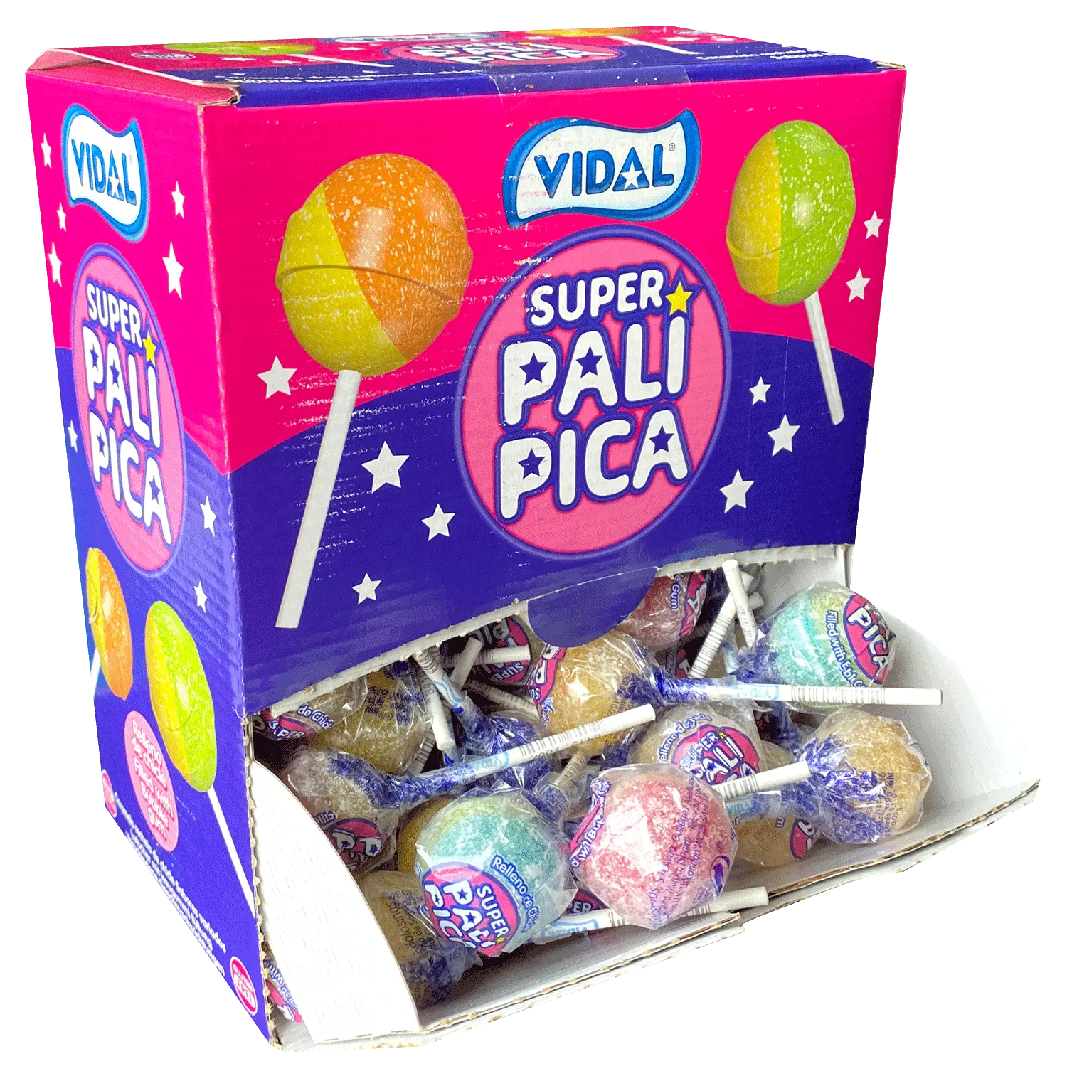 Vidal Super Pali Pica: lecca lecca aspro 17,5 g